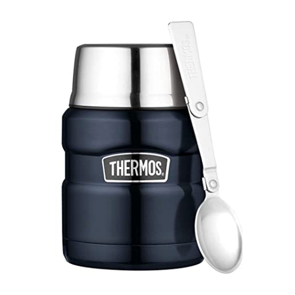 Thermos® SK3000MSTRI4 - Stainless King™ 16 oz. Silver Vacuum Insulated Food  Jar 