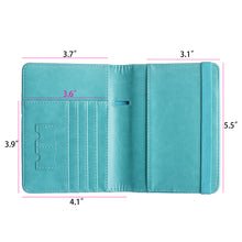 Travel Passport Holder Wallet Holder RFID Blocking ID Card Case Cover Slim PU Leather