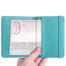 Travel Passport Holder Wallet Holder RFID Blocking ID Card Case Cover Slim PU Leather