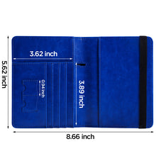 Travel Passport Holder Wallet Holder RFID Blocking ID Card Case Cover Slim PU Leather