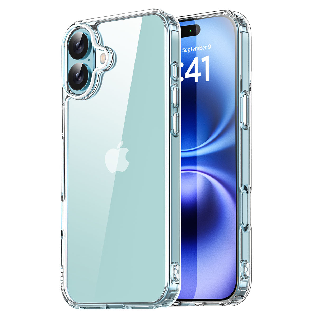 iPhone 16 Case iPhone 16 Plus Case iPhone 16 Pro iPhone 16 Pro Max Case Clear Shockproof Ultra Slim Transparent Protective Cover