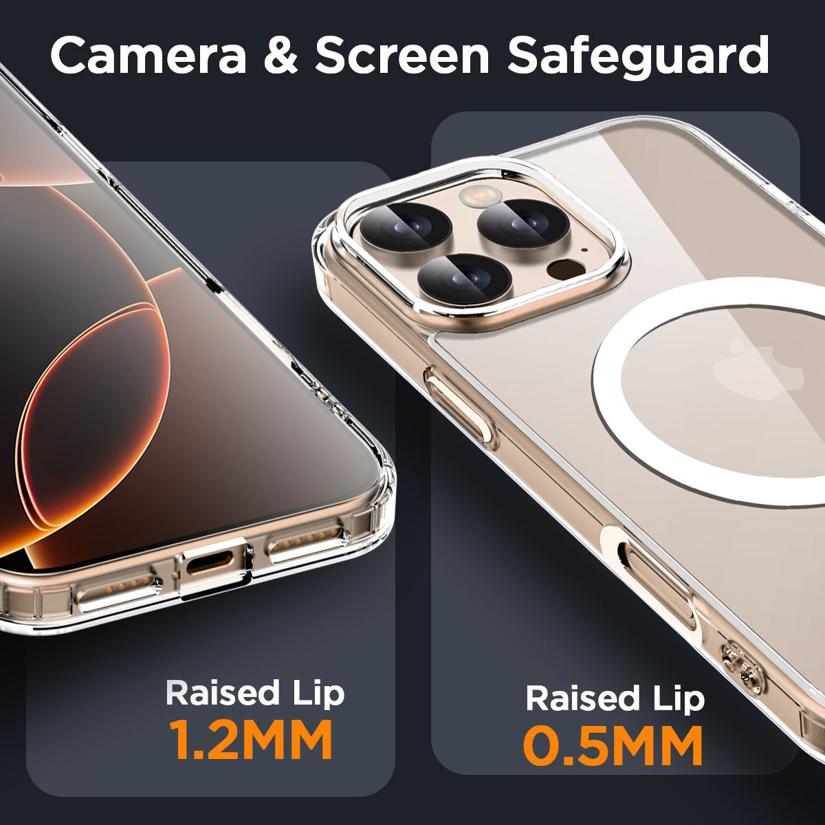 Case For iPhone 16 Pro Max/iPhone 16 Pro/iPhone 16 Plus/iPhone 16 Cover Shockproof Cover Ultra Thin Clear With Magnetic Magsafe