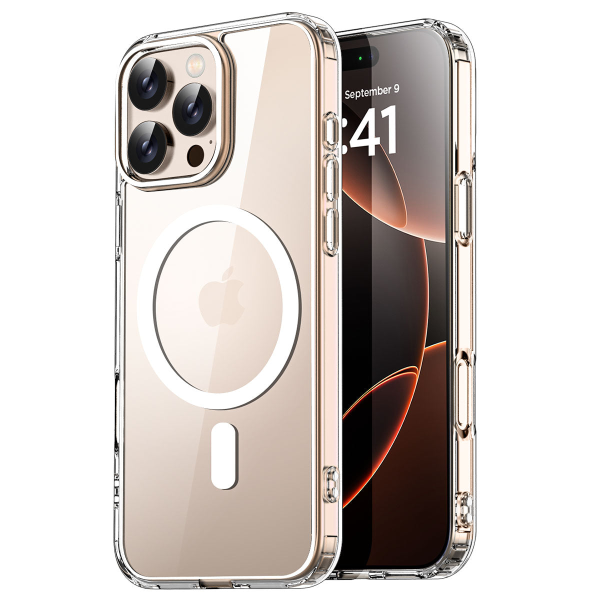 Case For iPhone 16 Pro Max/iPhone 16 Pro/iPhone 16 Plus/iPhone 16 Cover Shockproof Cover Ultra Thin Clear With Magnetic Magsafe