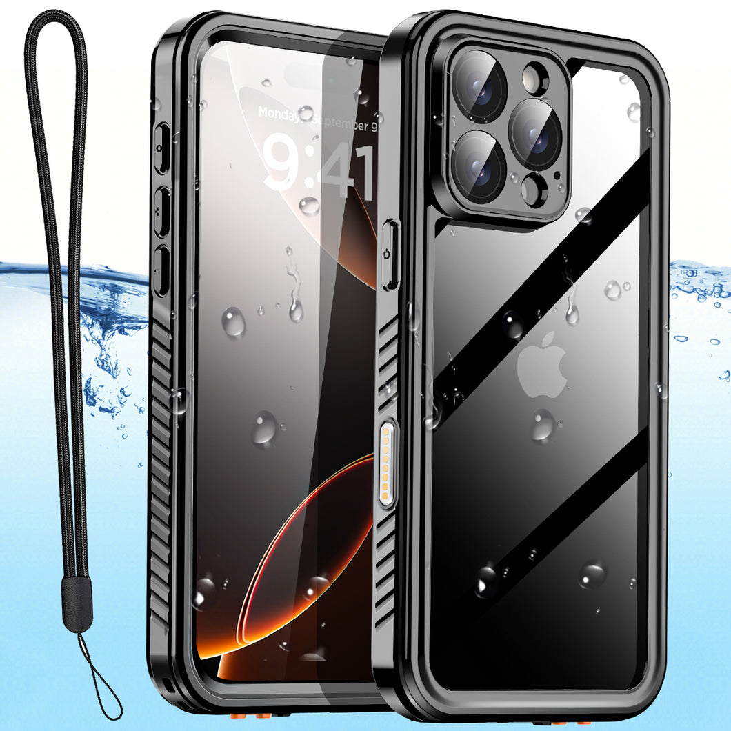 For iPhone 16 Pro Max Case waterproof ,for iPhone 16 Pro Case Waterproof Shockproof Case Waterproof Heavy Duty Full Cover