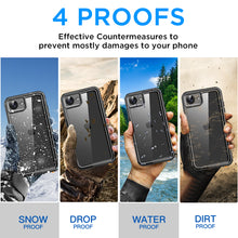 Waterproof Case For Apple iPhone 16e Case Military Heavy Duty Shockproof Cover