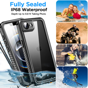 Waterproof Case For Apple iPhone 16e Case Military Heavy Duty Shockproof Cover