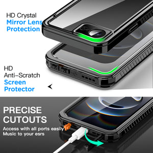 Waterproof Case For Apple iPhone 16e Case Military Heavy Duty Shockproof Cover