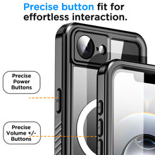 iPhone 16e Case Waterproof MagSafe Shockproof 360 Full Cover