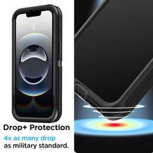 For Apple iPhone 16e Case Defender 3-Layer Shockproof Cover