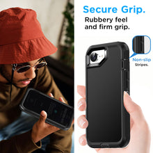 For Apple iPhone 16e Case Defender 3-Layer Shockproof Cover