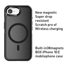 iPhone 16e Case BOX-series MagSafe Heavy Duty Shockproof Cover