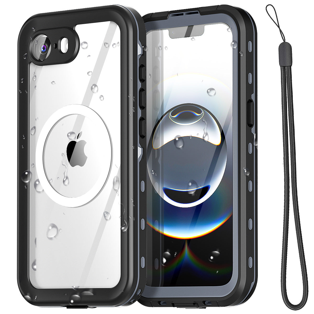 iPhone 16e Waterproof Case Shockproof Heavy Duty Military Rugged Cover