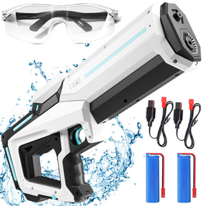 Electric Water Gun Toy Fully Automatic Continuous Firing Water Gun,Shoots Up to 32 feet, Summer Outdoor Pool Play, Perfect for Aussie Beach Fun