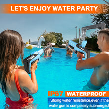 Electric Water Gun Toy Fully Automatic Continuous Firing Water Gun,Shoots Up to 32 feet, Summer Outdoor Pool Play, Perfect for Aussie Beach Fun