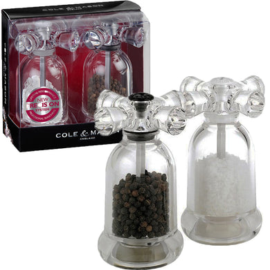 Cole & Mason Tap Salt and Pepper mill gift set