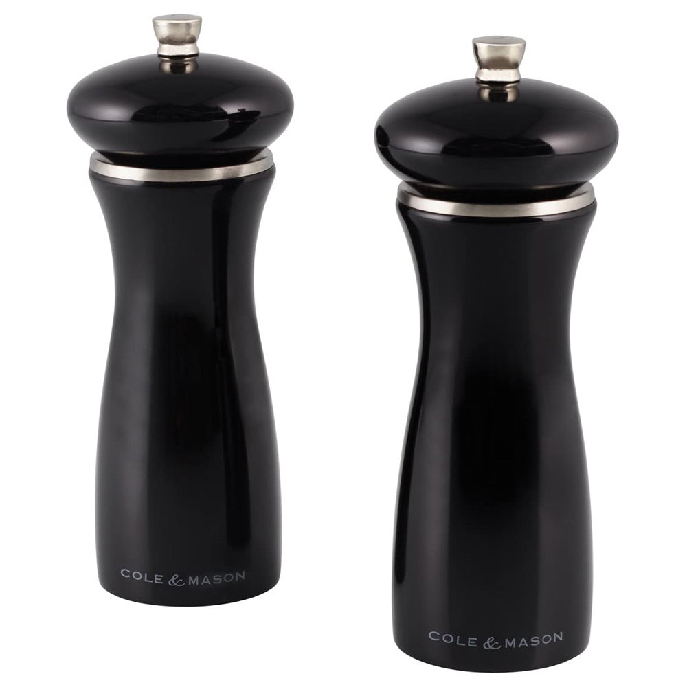 Cole & Mason Sherwood Salt and Pepper Mill Gift Set - Black