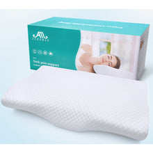 Aeromax Memory Foam Pillow Neck Support Pillows Contour Rebound Pain Relief Support