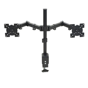 Monitor Desk Mount 32" Double Arms Height Adjustable TV Part Accessory