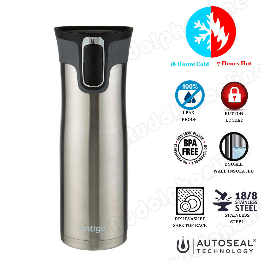 Contigo West Loop Travel Mug 591ml/20oz Stainless Steel – LowerPriceXpert