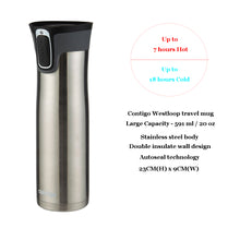 Contigo West Loop Travel Mug 591ml/20oz Stainless Steel