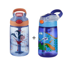 2 x Contigo Kids Gizmo Flip 'Autospout' Straw Bottle 420ml Summer Holiday