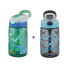 2 x Contigo Kids Gizmo Flip 'Autospout' Straw Bottle 420ml Summer Holiday