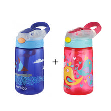 2 x Contigo Kids Gizmo Flip 'Autospout' Straw Bottle 420ml Summer Holiday