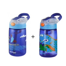 2 x Contigo Kids Gizmo Flip 'Autospout' Straw Bottle 420ml Summer Holiday