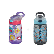 2 x Contigo Kids Gizmo Flip 'Autospout' Straw Bottle 420ml Summer Holiday