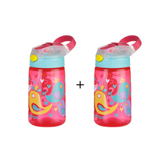 2 x Contigo Kids Gizmo Flip 'Autospout' Straw Bottle 420ml Summer Holiday