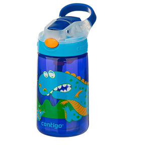 Contigo Kids Gizmo Flip 'Autospout' Straw Bottle 420ml - Dinosaur