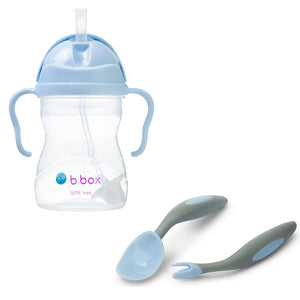 New B.box Sippy Cup & TODDLER Cutlery Set