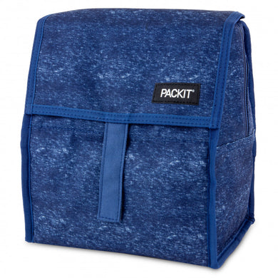 Packit Freezable Lunch Bag Picnic BPA Free Food Storage/Container Navy Heather