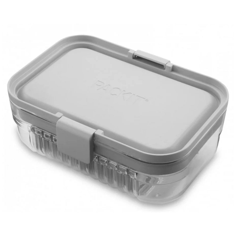 PackIt Mod Bento Lunch Box - Steel Grey & Mint