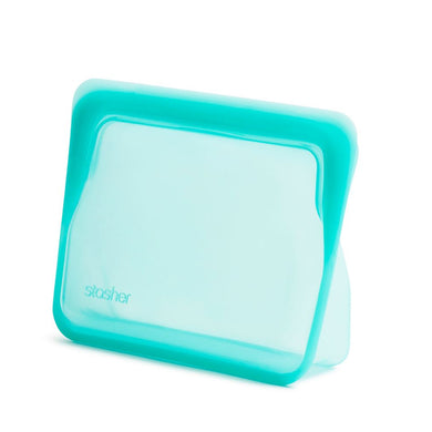 Stasher Stand Up Mini 828ml - Aqua