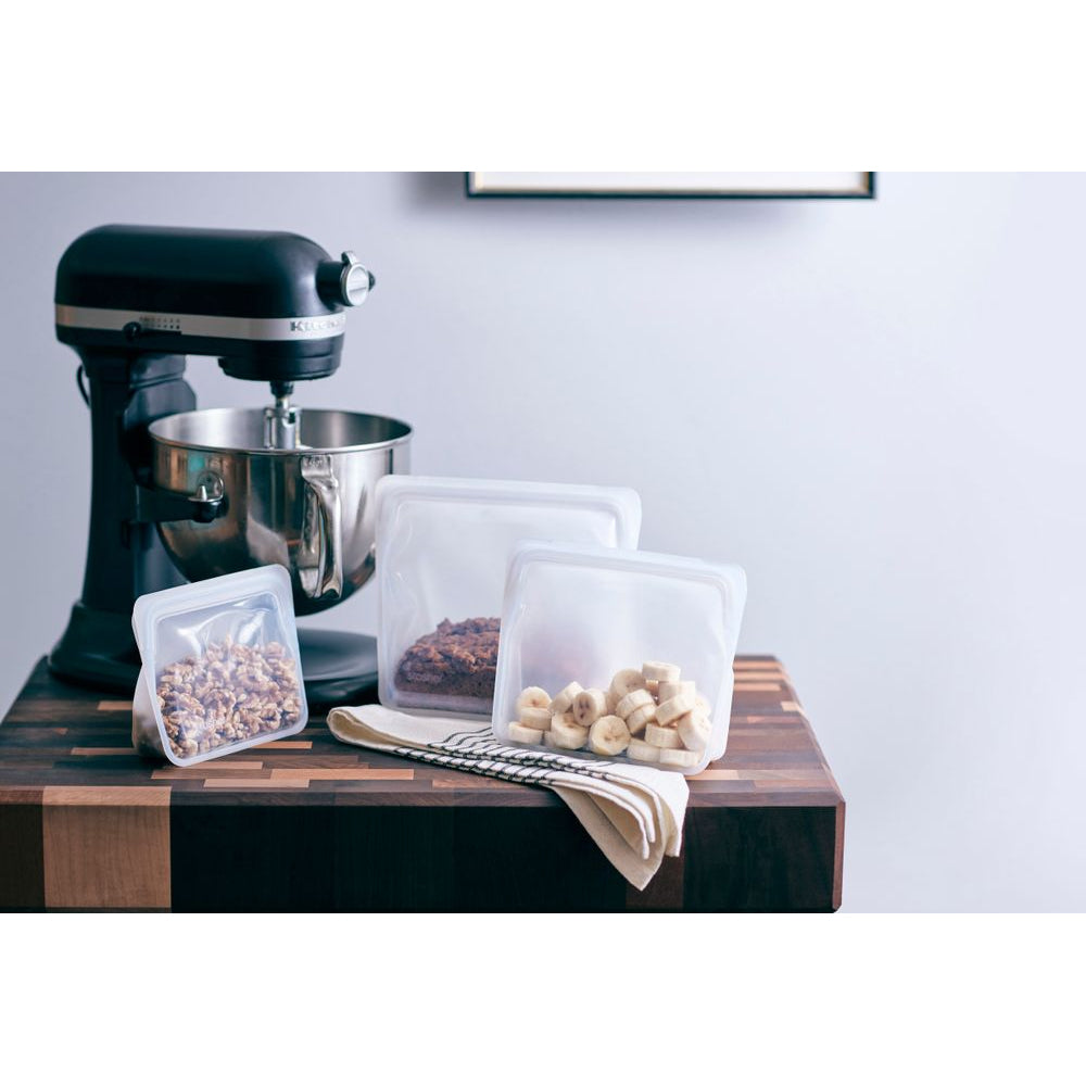 Stasher Stand Up Mid 1.66 L - Clear