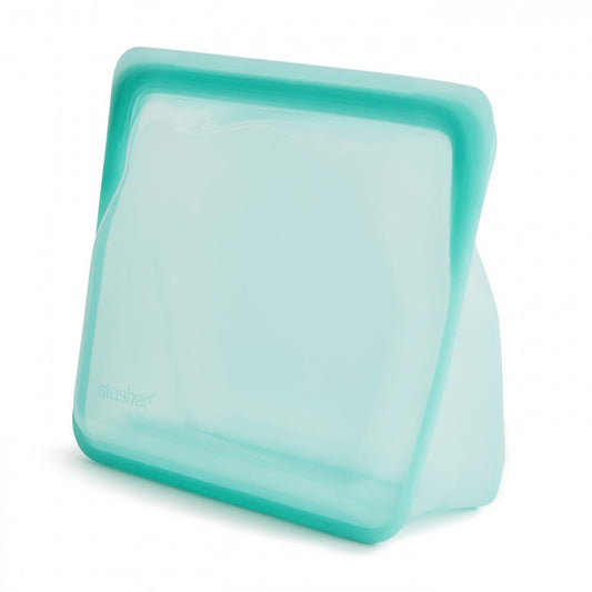 Stasher Stand Up Mid 1.66 L - Aqua
