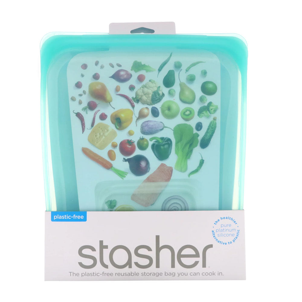 Stasher Half Gallon Bag 1.92L Aqua