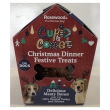 Rosewood Christmas Dinner Festive Treats for Dog Delicious Meaty Bones 100g