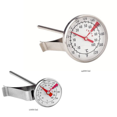 Cuisena Milk Frothing Thermometer 44 mm Large Dail with clip