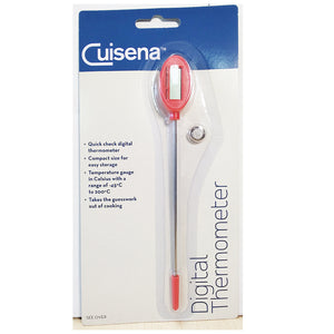 Cuisena 98590 Digital Thermometer Red -45℃ to 200℃