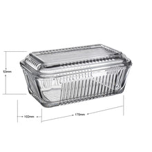 NEW Pasabahce Frigo Butter Dish 480ml