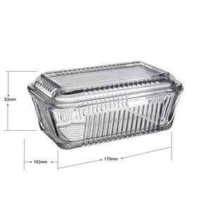 NEW Pasabahce Frigo Butter Dish 480ml