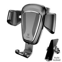 BASEUS GRAVITY CAR MOUNT Auto locked for phone width between 63-88 mm