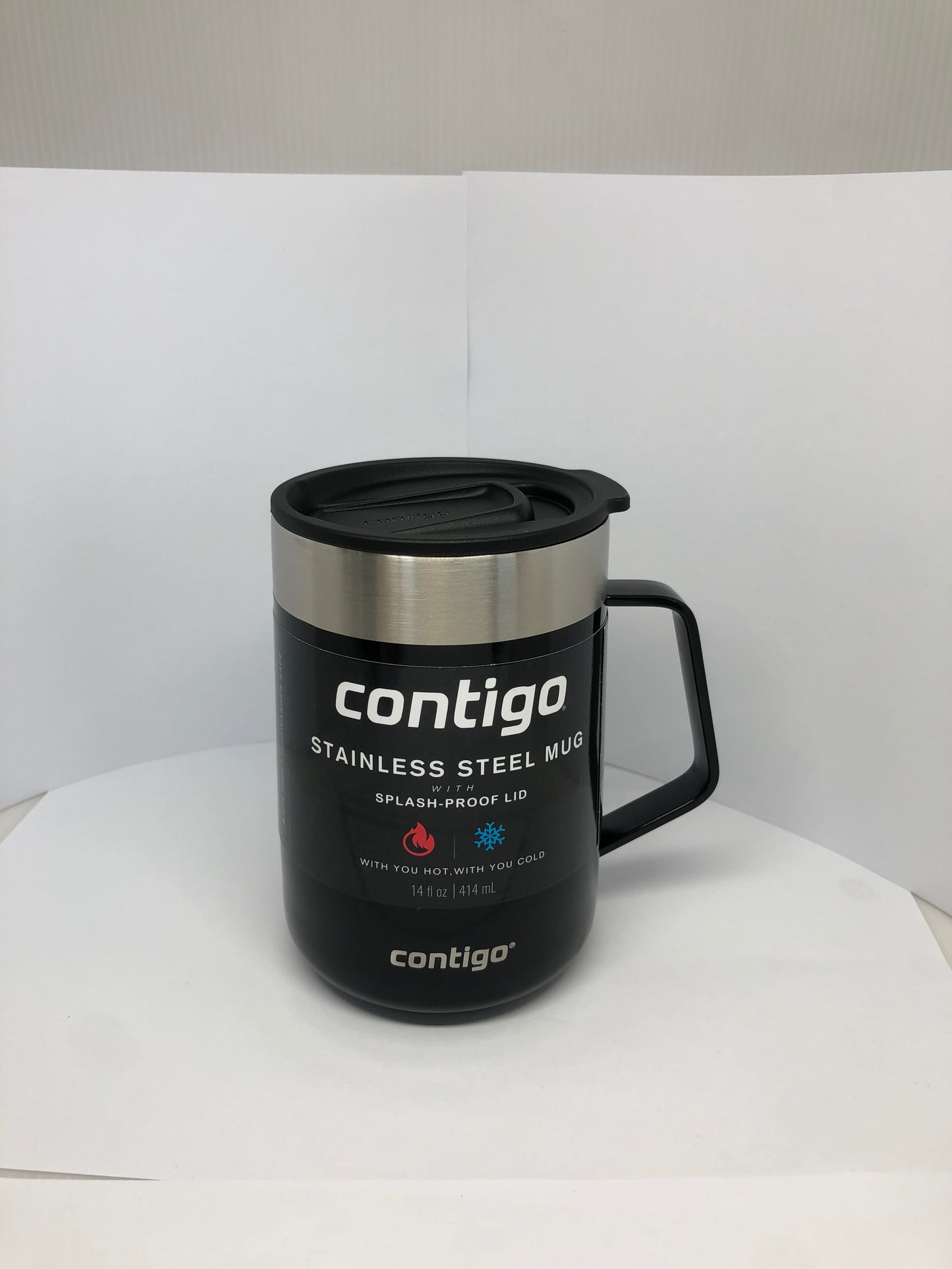 Contigo Stainless steel Streeterville Mugs Licorice - 414ml