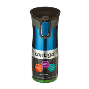 Contigo West Loop Autoseal Travel Mug 471ml - Monaco Blue