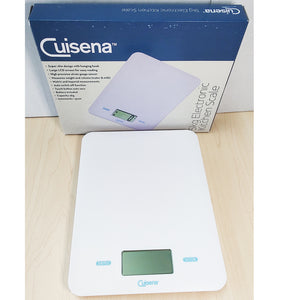 Cusiena Electronic Kitchen Scales 5KG White