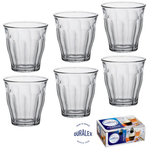 Duralex Picardie Clear Tumbler 90ml Set of 6