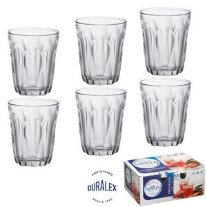 Duralex Provence Clear Tumbler 90ml Set of 6