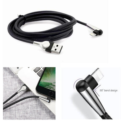 Baseus 2M 1.5A Fast Charging Cable Elbows design for iPhone 11 XS XR iPad